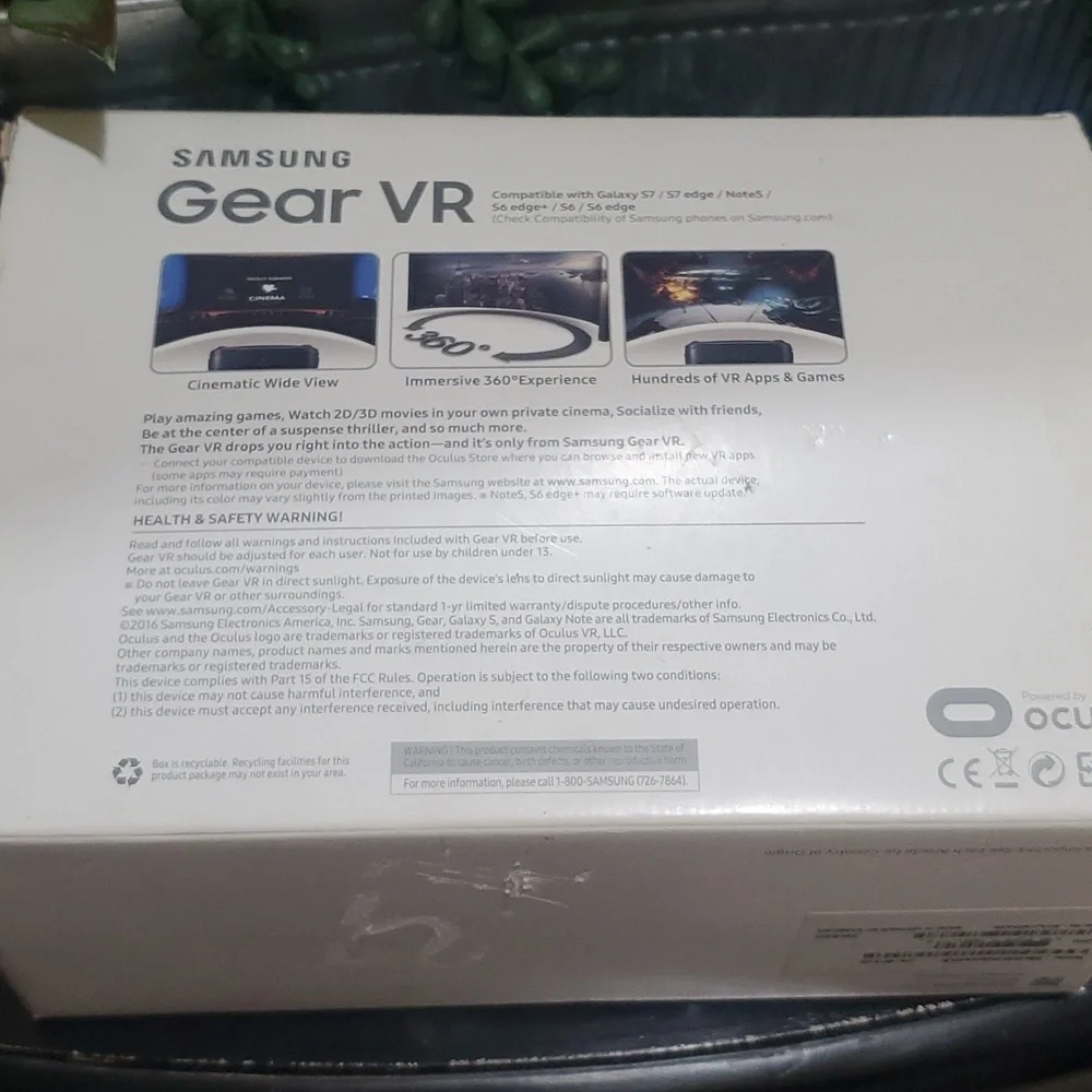 SAMSUNG GEAR VR.